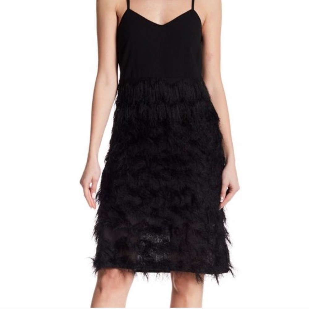 Romeo and Juliet couture fringe dress.